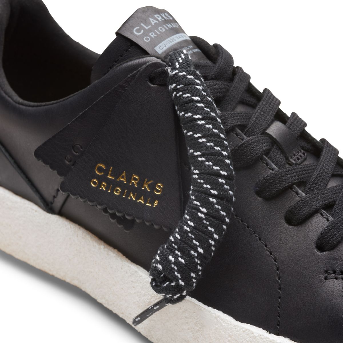 Black Clarks Tormatch Sneakers | 93987115