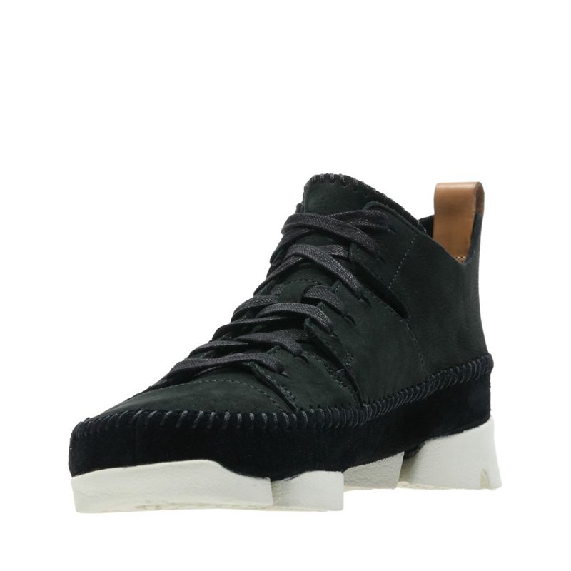 Black Clarks Trigenic Flex Sneakers | 31226125