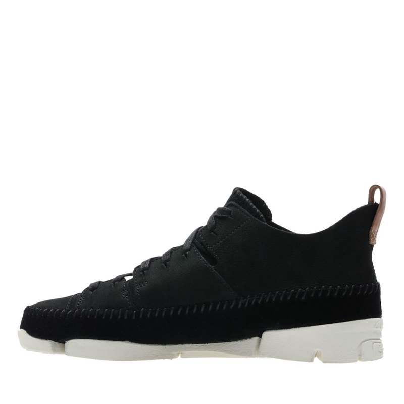 Black Clarks Trigenic Flex Sneakers | 31226125