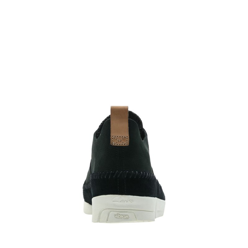 Black Clarks Trigenic Flex Sneakers | 31226125