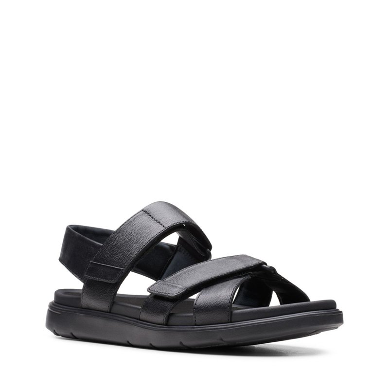 Black Clarks Un Wilmore Band Sandals | 85226482