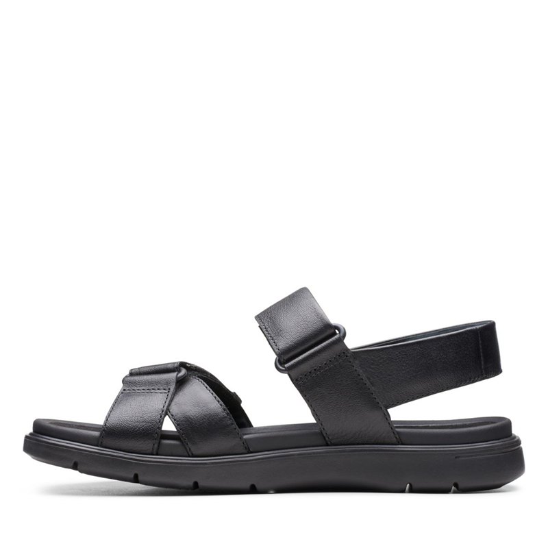 Black Clarks Un Wilmore Band Sandals | 85226482