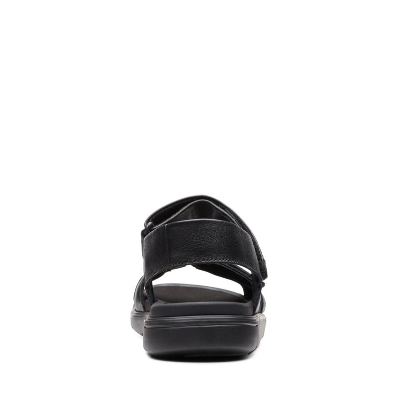 Black Clarks Un Wilmore Band Sandals | 85226482