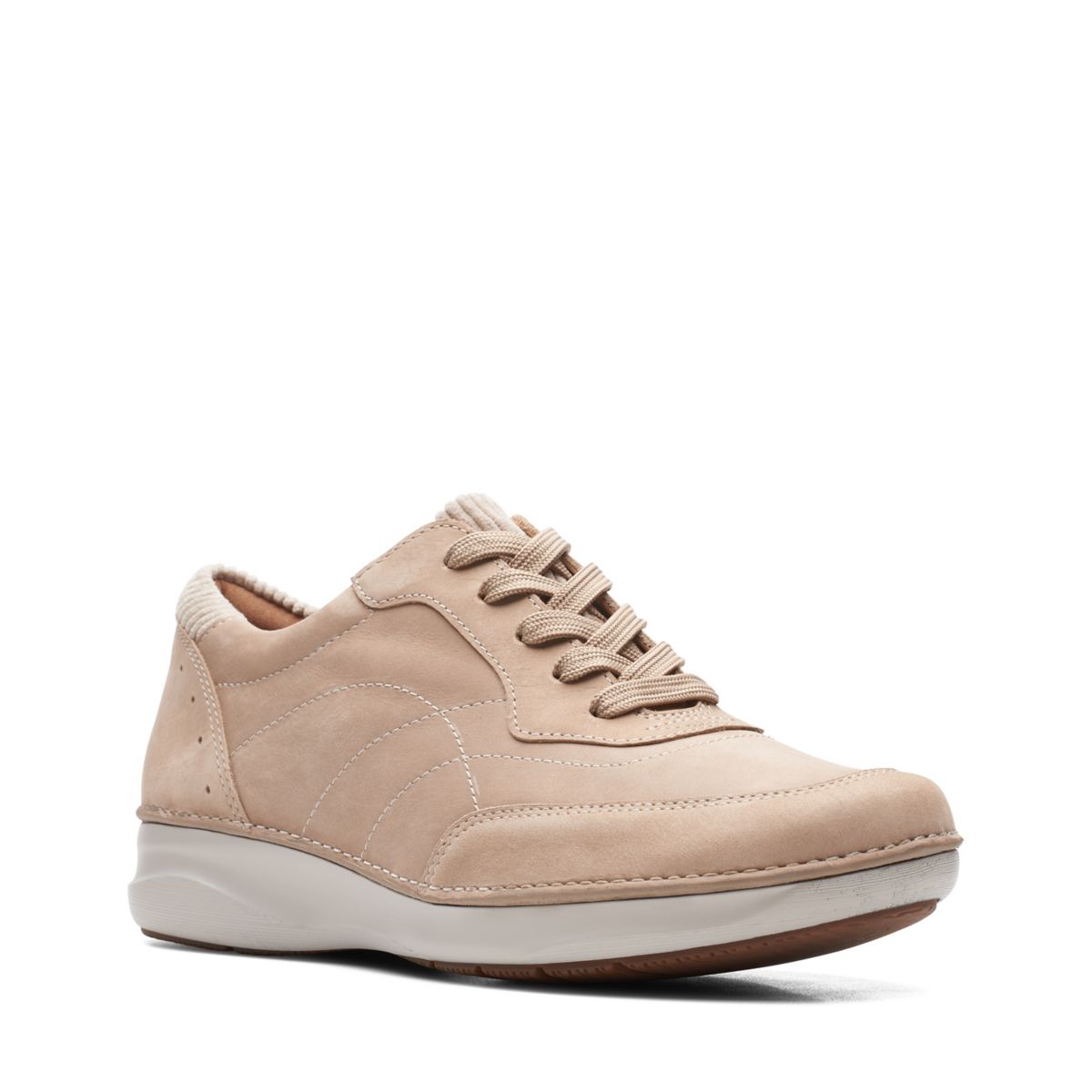 Brown Clarks Appley Tie Sneakers | 37451350