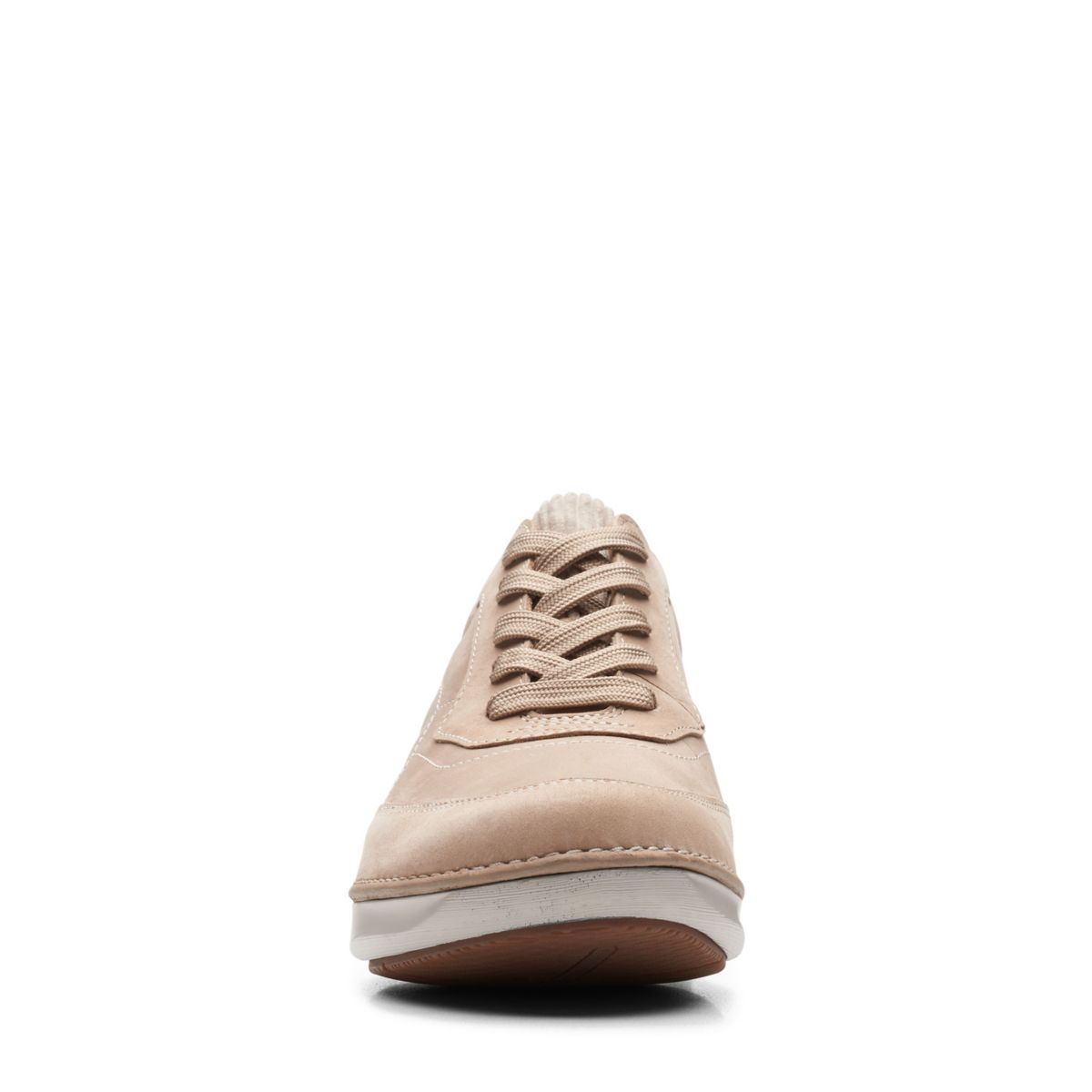 Brown Clarks Appley Tie Sneakers | 37451350