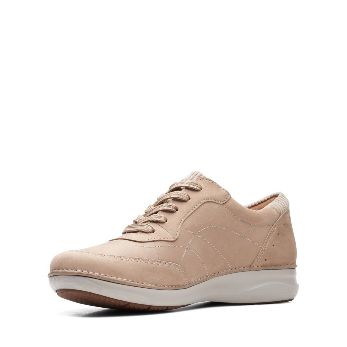 Brown Clarks Appley Tie Sneakers | 37451350