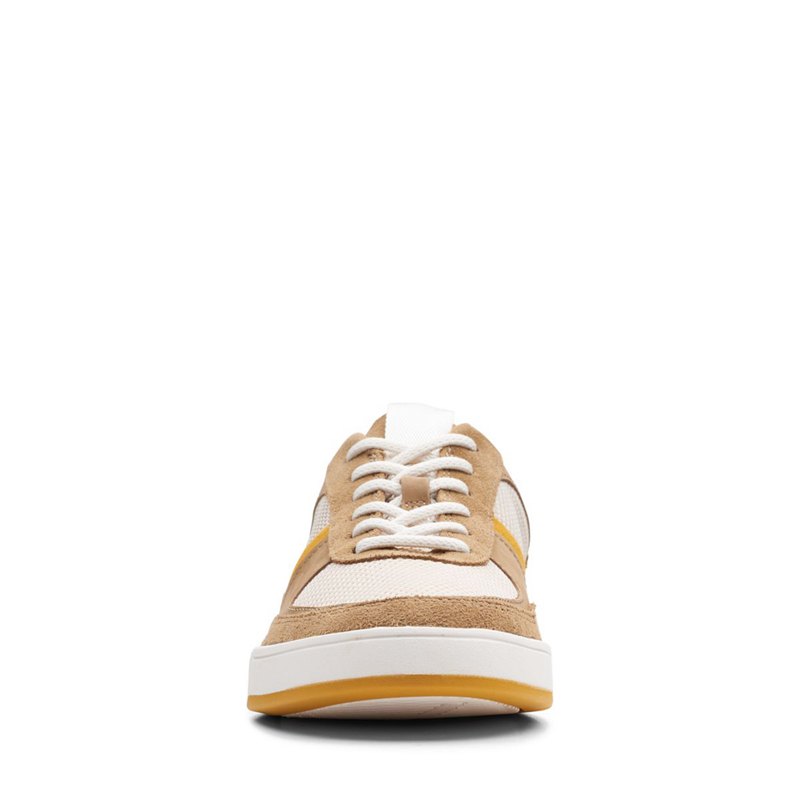 Brown Clarks Bizby Lace Sneakers | 58641635