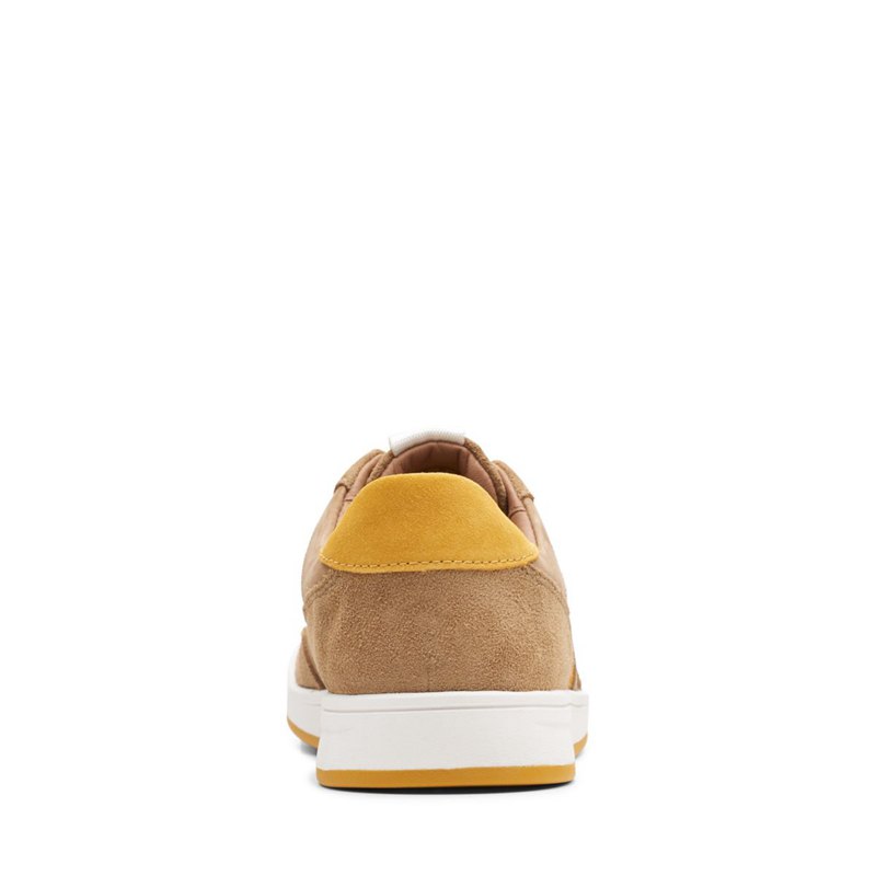 Brown Clarks Bizby Lace Sneakers | 58641635