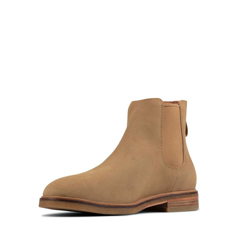 Brown Clarks Clarkdale Gobi Chelsea Boots | 89975752