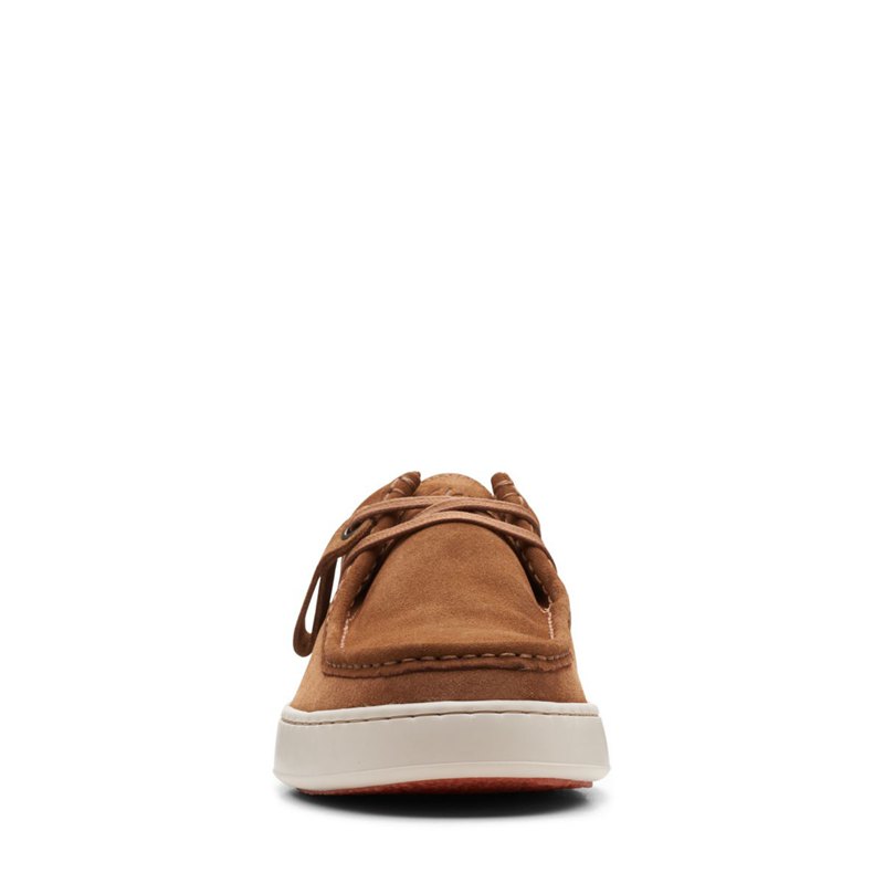 Brown Clarks Court Lite wally Wallabee | 35972778