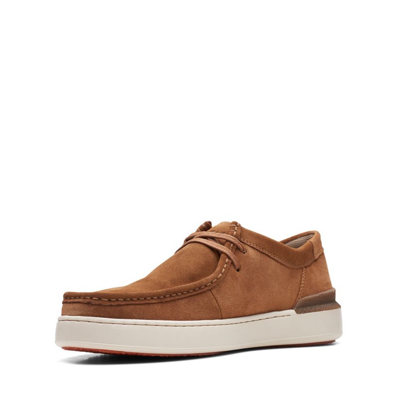 Brown Clarks Court Lite wally Wallabee | 35972778