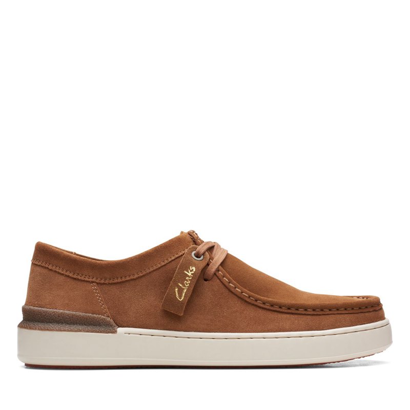 Brown Clarks Court Lite wally Wallabee | 35972778