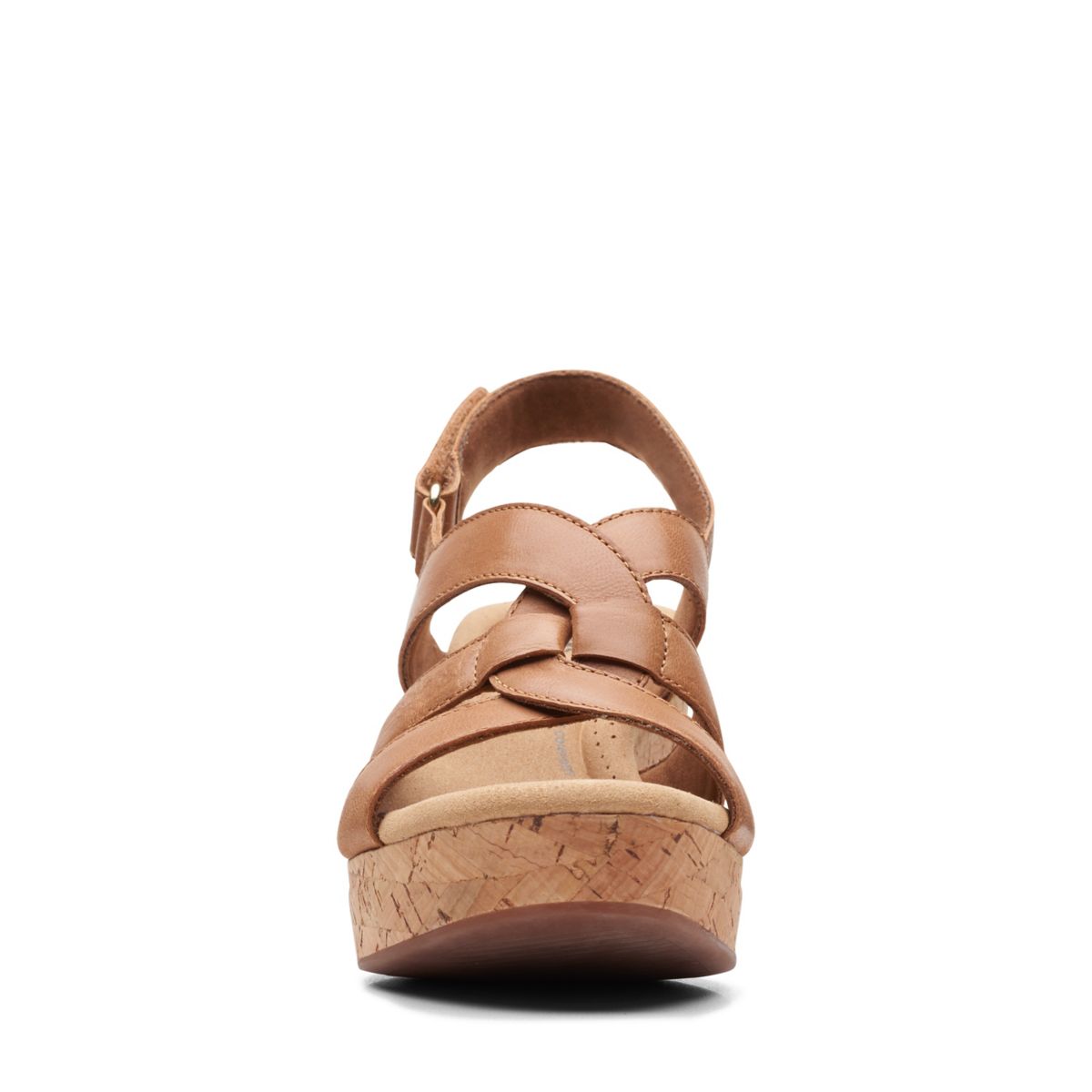 Brown Clarks Giselle Beach Wedge Sandals | 49960881