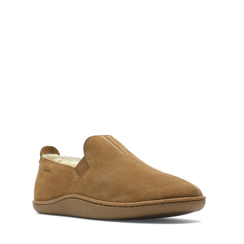 Brown Clarks Home Mocc Slip On | 42523218