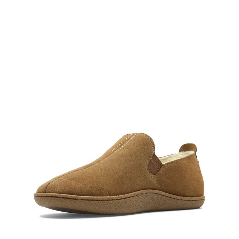 Brown Clarks Home Mocc Slip On | 42523218