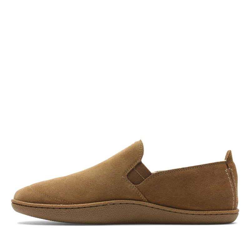 Brown Clarks Home Mocc Slip On | 42523218