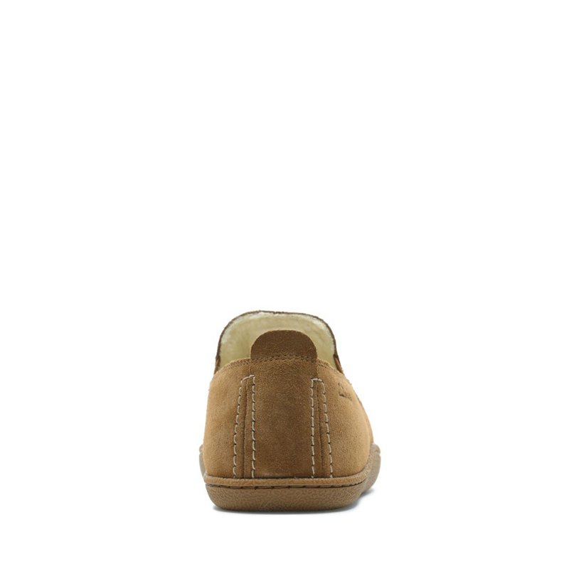 Brown Clarks Home Mocc Slip On | 42523218