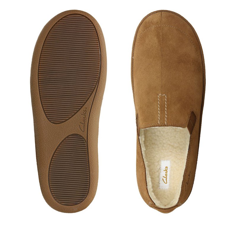 Brown Clarks Home Mocc Slip On | 42523218