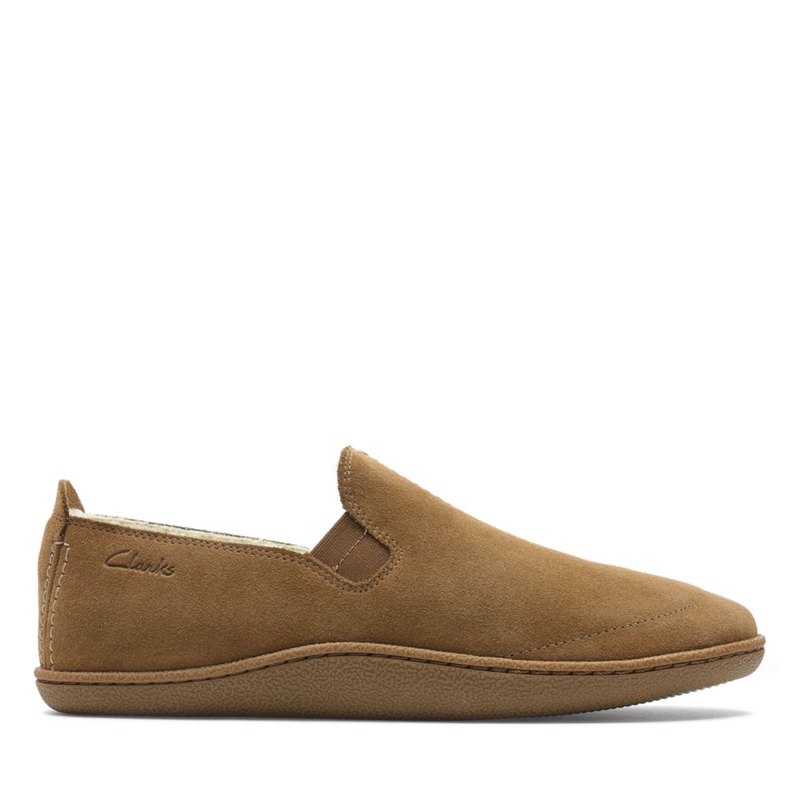 Brown Clarks Home Mocc Slip On | 42523218