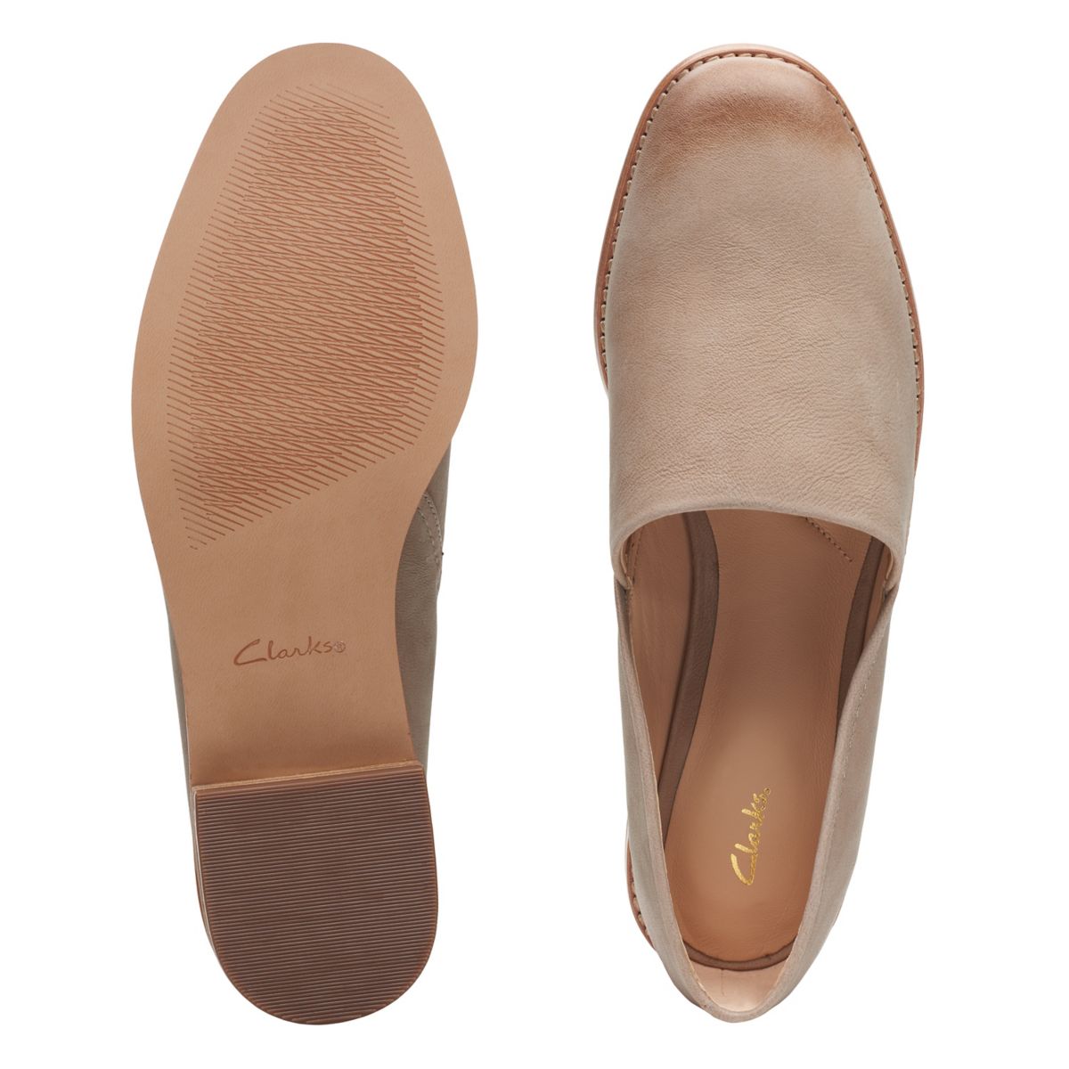 Brown Clarks Pure Easy Ballerina | 79386589