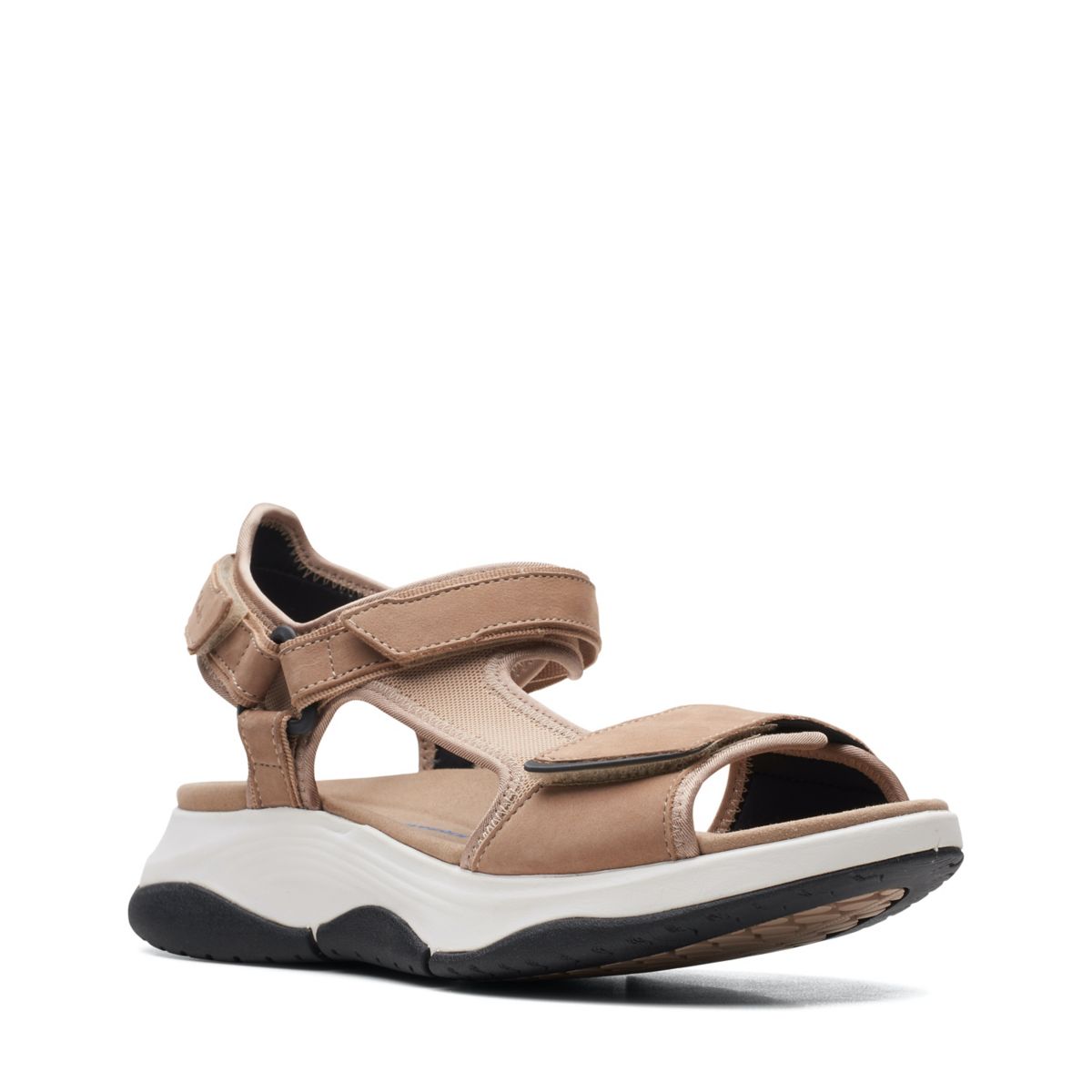 Brown Clarks Wave 2.0 Skip Sandals | 28828150