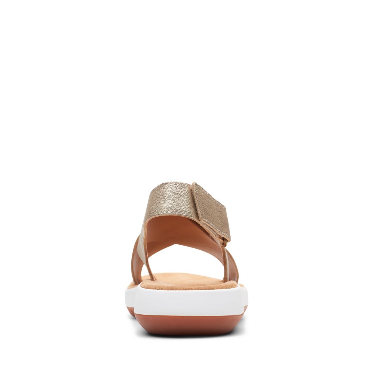 Gold Clarks Jemsa Cross Sandals | 45205315