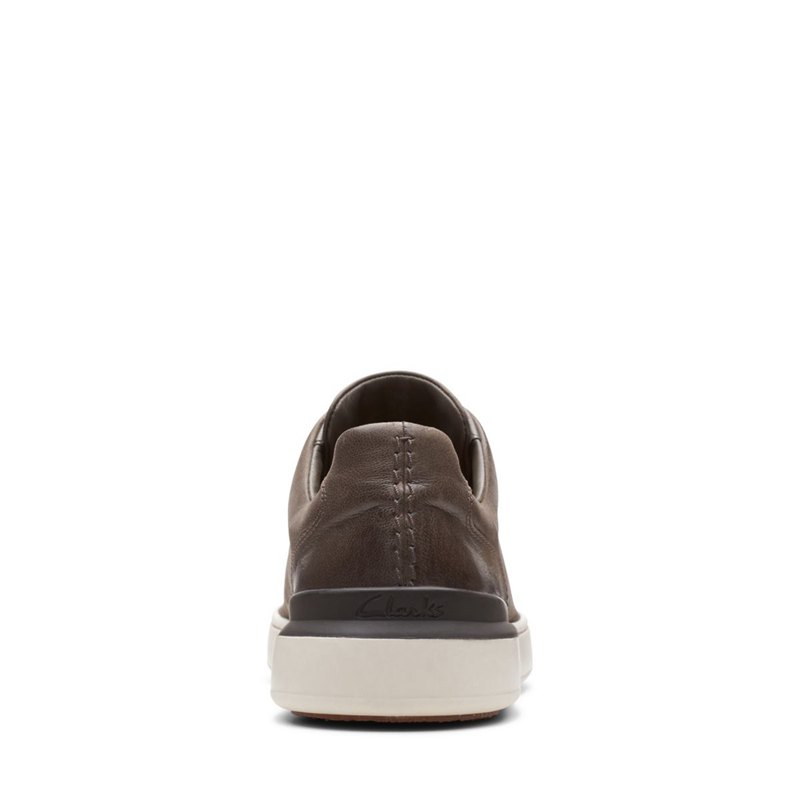 Grey Clarks Court Lite Lace Sneakers | 58339903