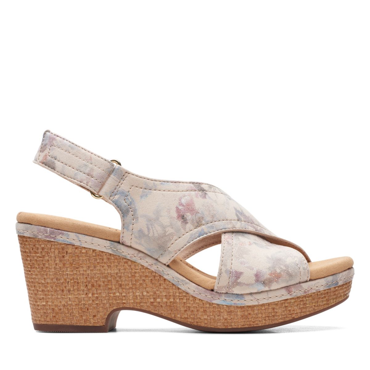 Grey Clarks Giselle Cove Wedge Sandals | 13518096