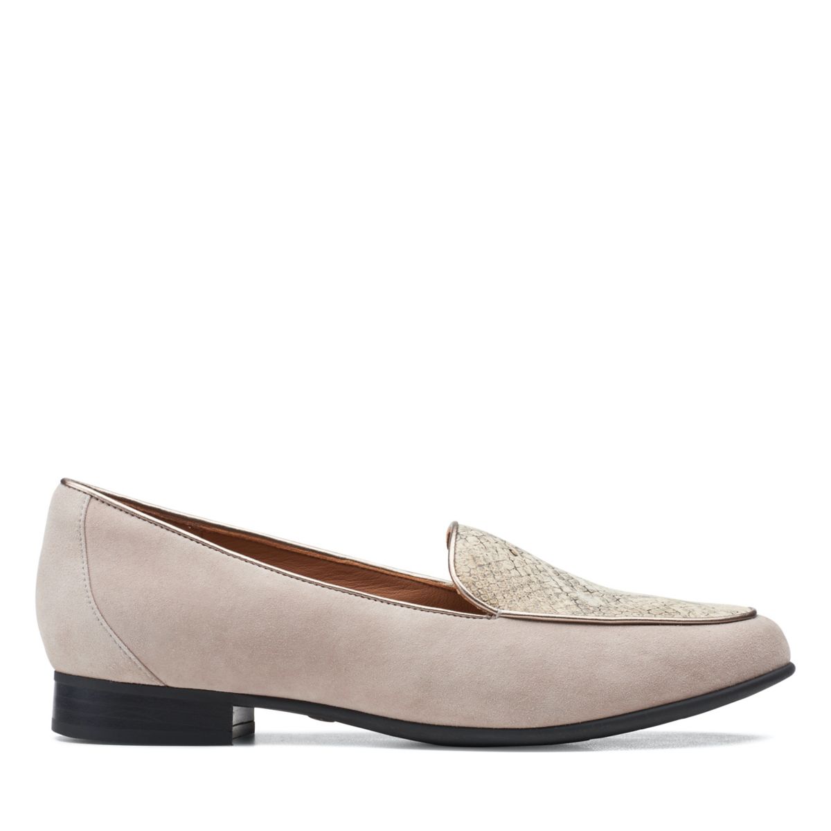 Grey Clarks Un Blush Ease Loafers | 33518454