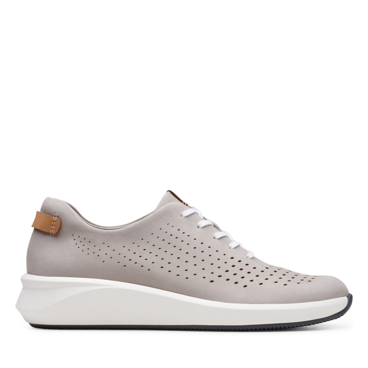 Grey Clarks Un Rio Tie Sneakers | 38820565