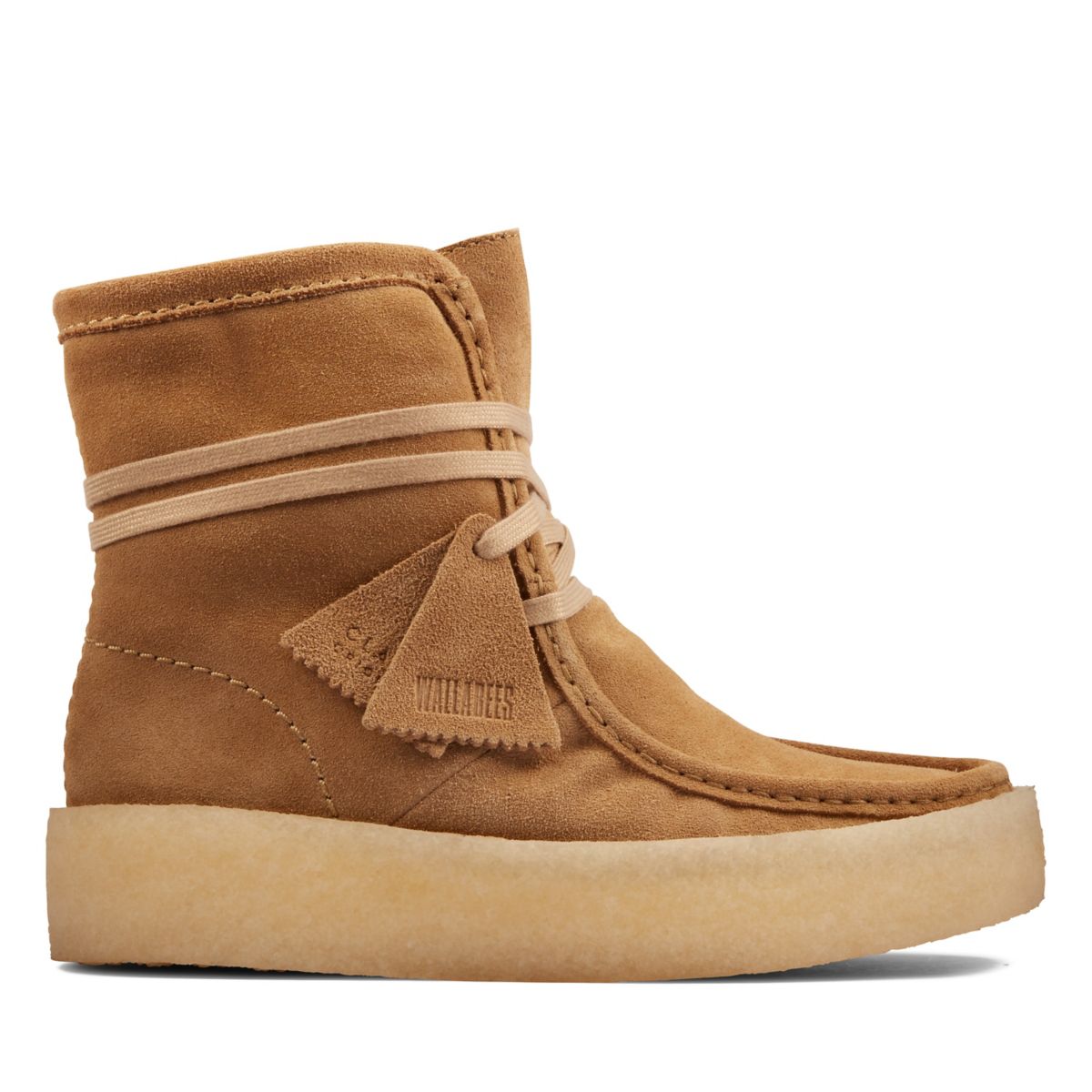 Light Brown Clarks Original Cup Hi Wallabee | 34784045