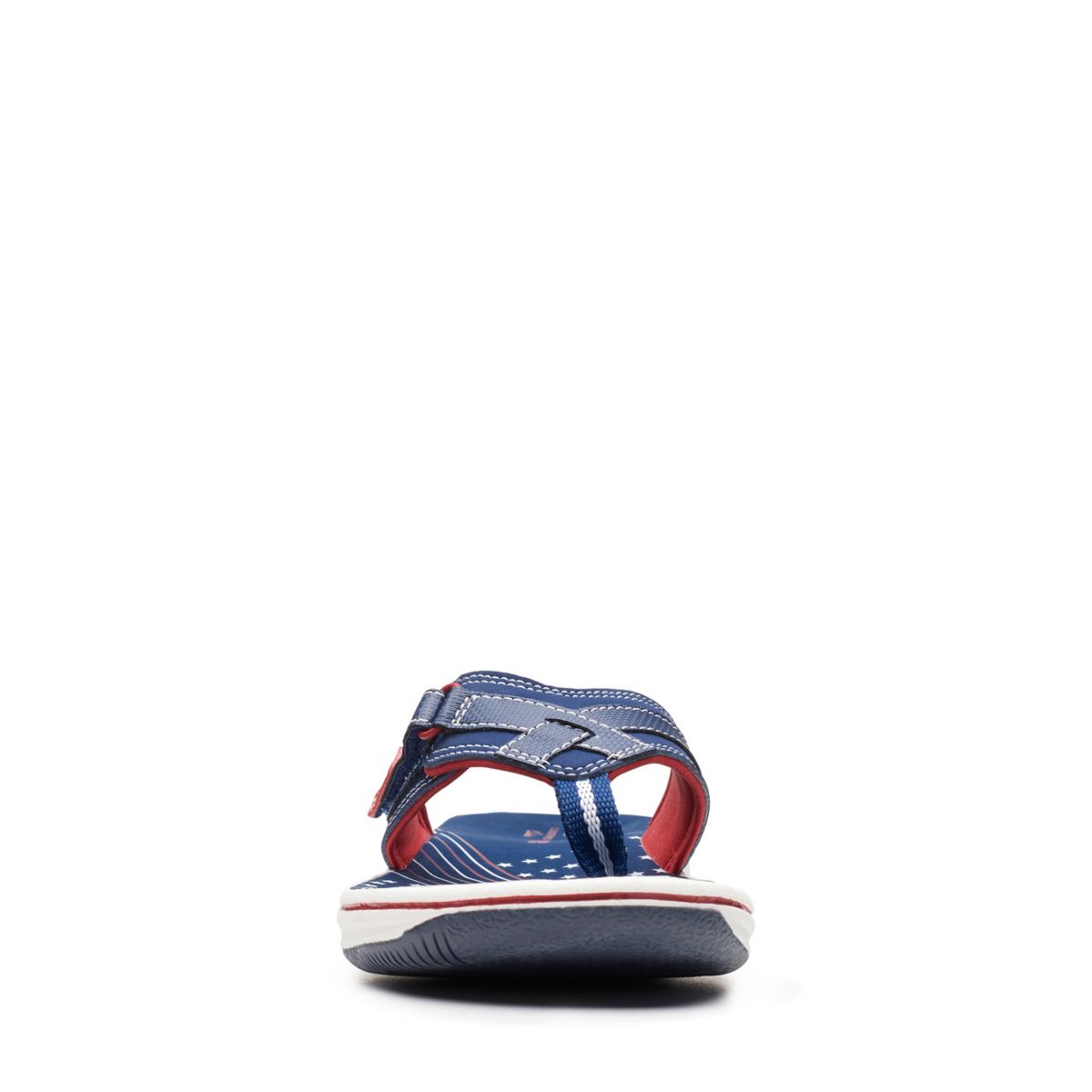 Navy Clarks BREEZE SEA Flip Flops | 79819933