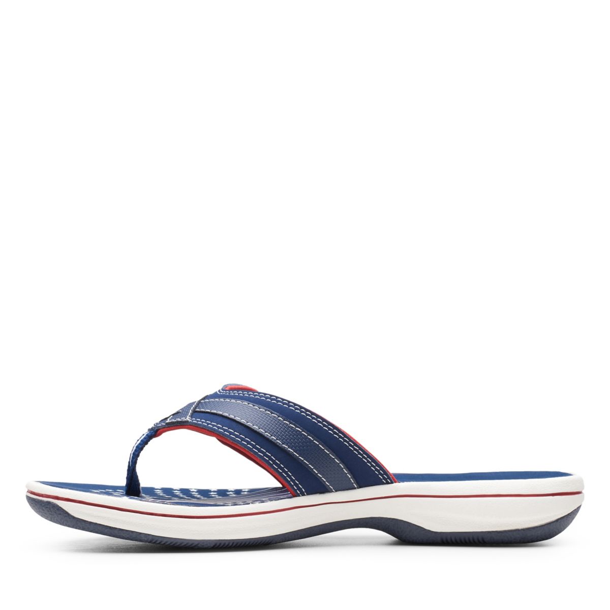 Navy Clarks BREEZE SEA Flip Flops | 79819933