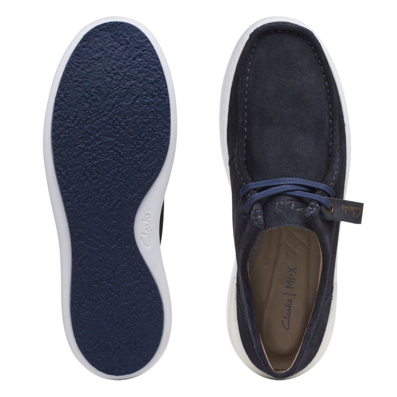 Navy Clarks Court Lite wally Wallabee | 14066212