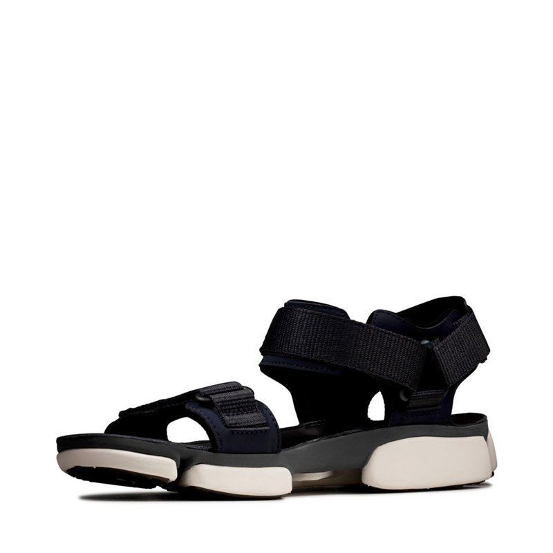 Navy Clarks Tri Cove Trail Sandals | 39295910