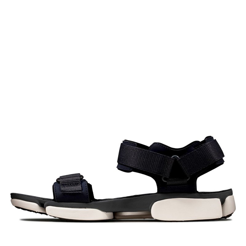 Navy Clarks Tri Cove Trail Sandals | 39295910