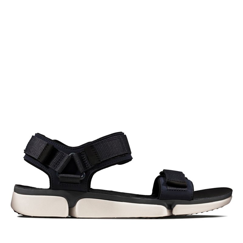 Navy Clarks Tri Cove Trail Sandals | 39295910