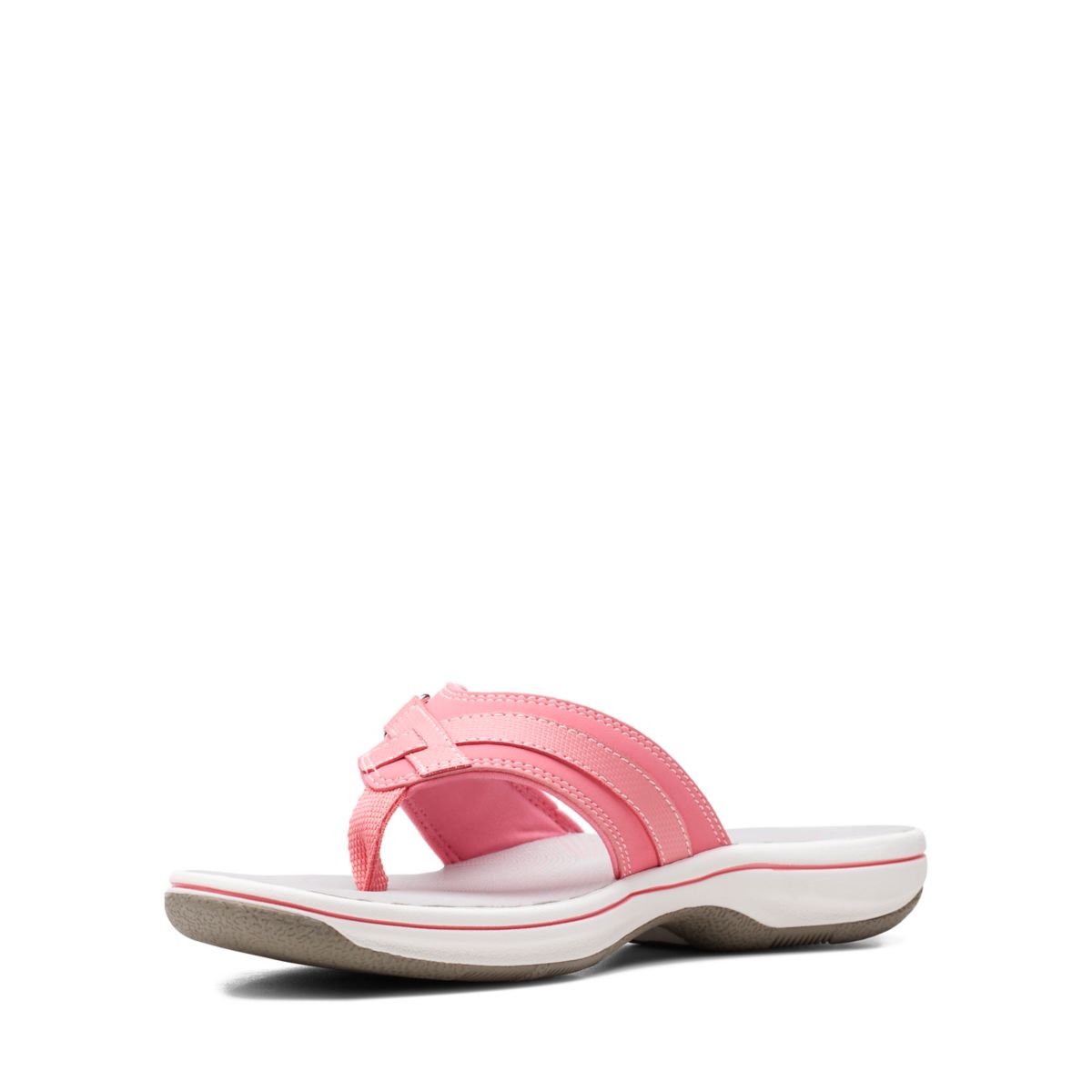 Pink Clarks BREEZE SEA Flip Flops | 45478096