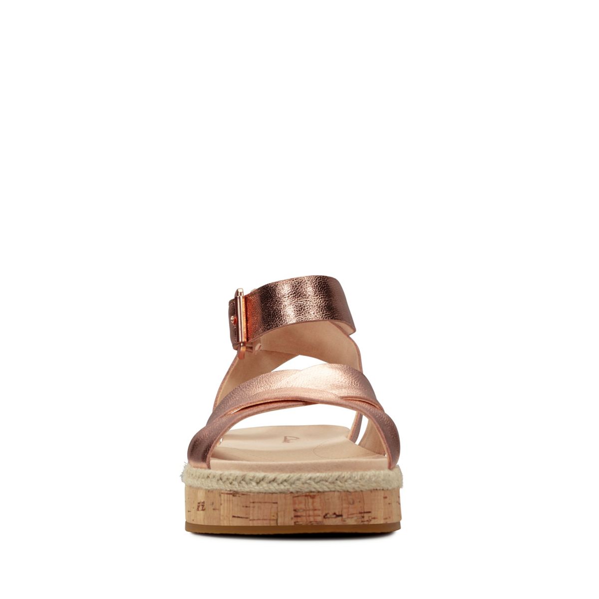 Rose Gold Clarks Botanic Poppy Sandals | 37256506