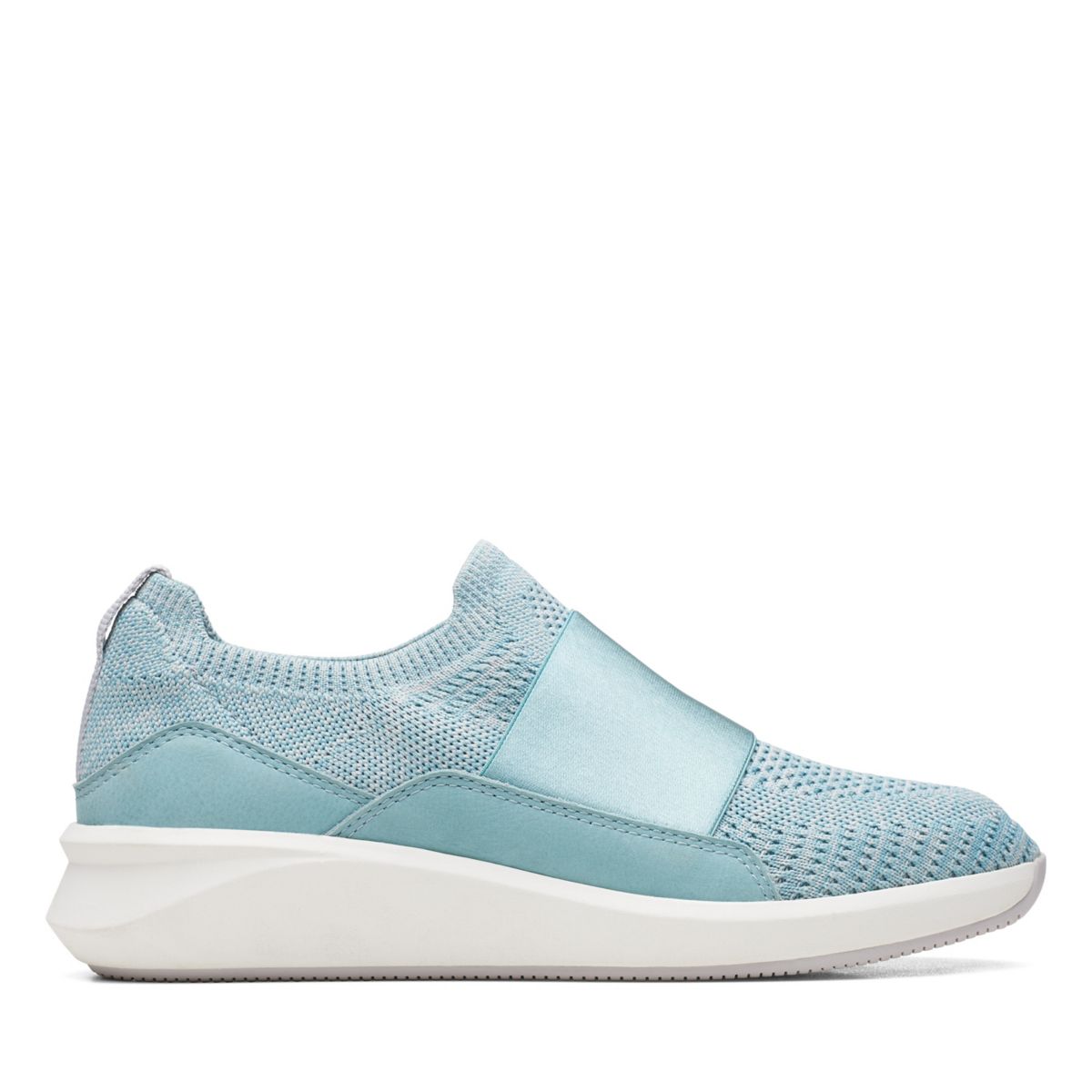 Turquoise Clarks Un Rio Knit Slip On | 42845483