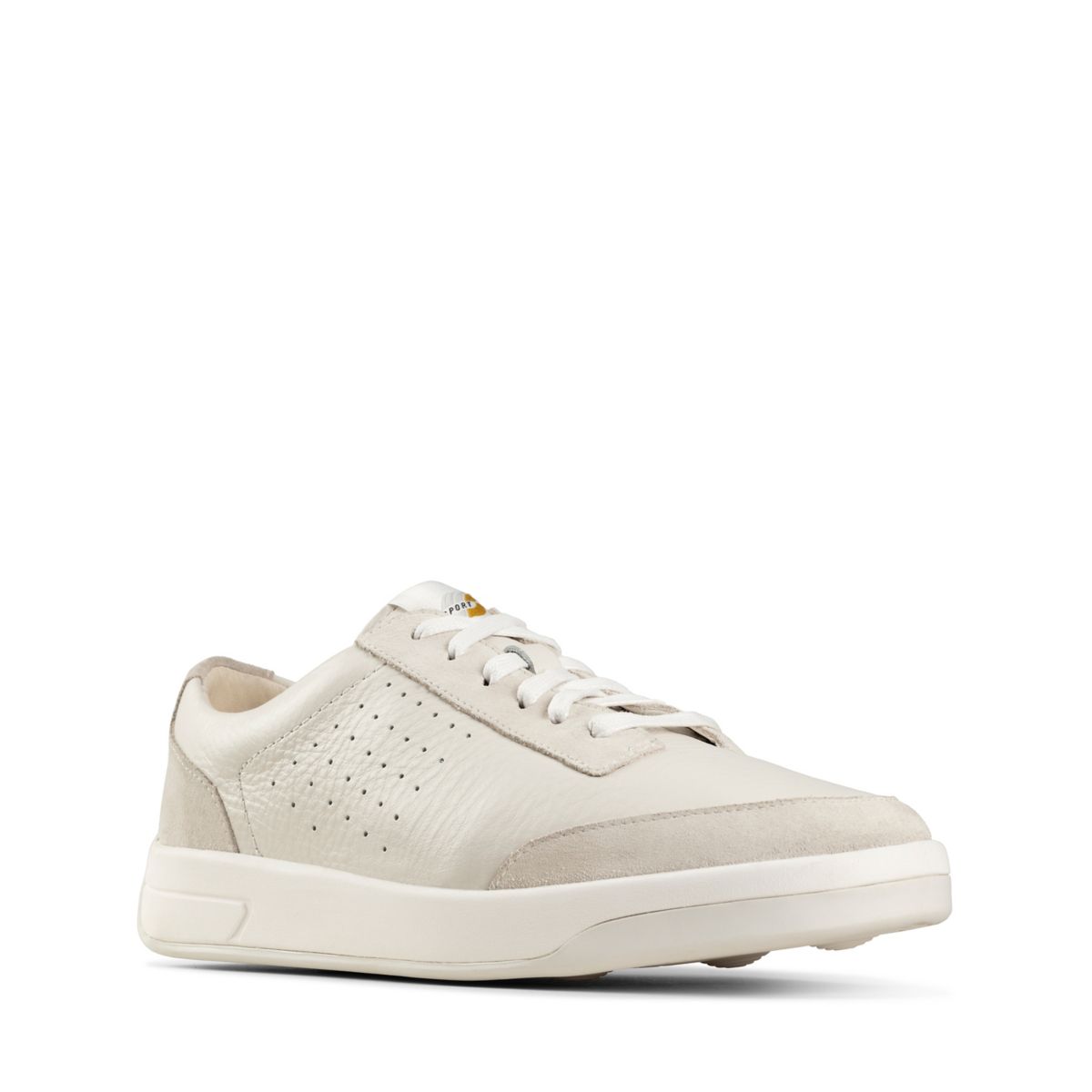 White Clarks Hero Air Lace Sneakers | 42512010