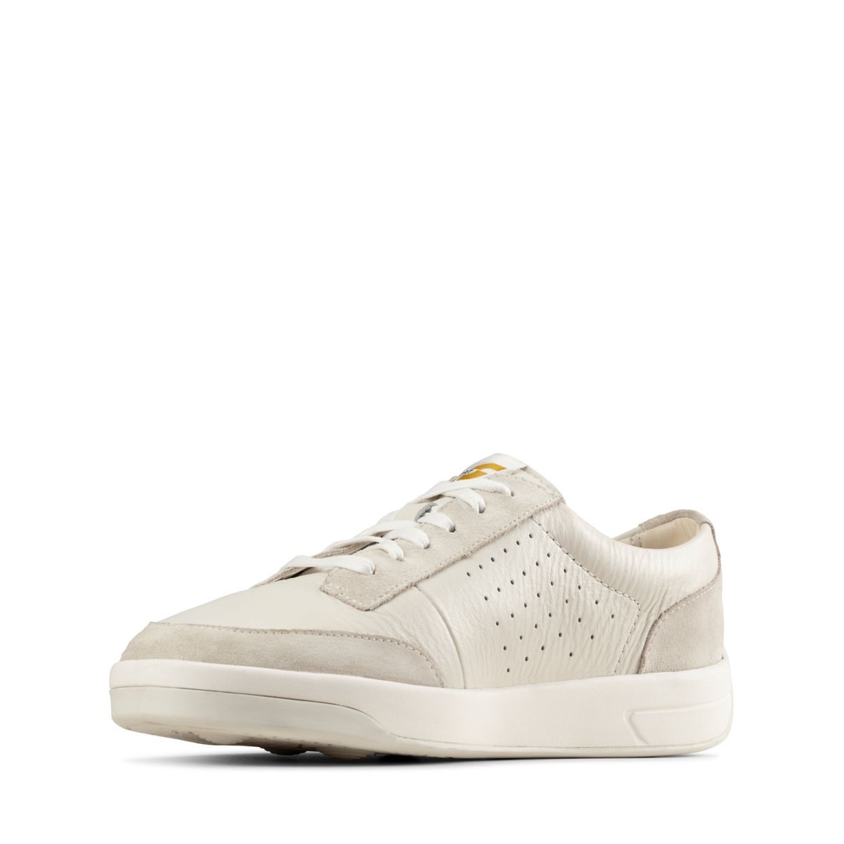 White Clarks Hero Air Lace Sneakers | 42512010