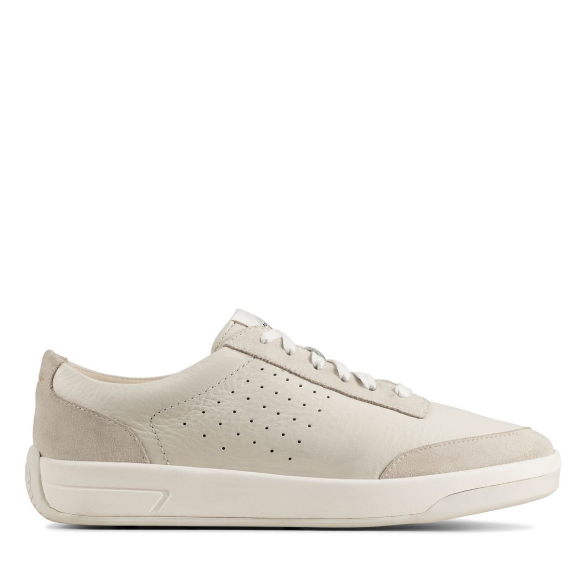 White Clarks Hero Air Lace Sneakers | 42512010