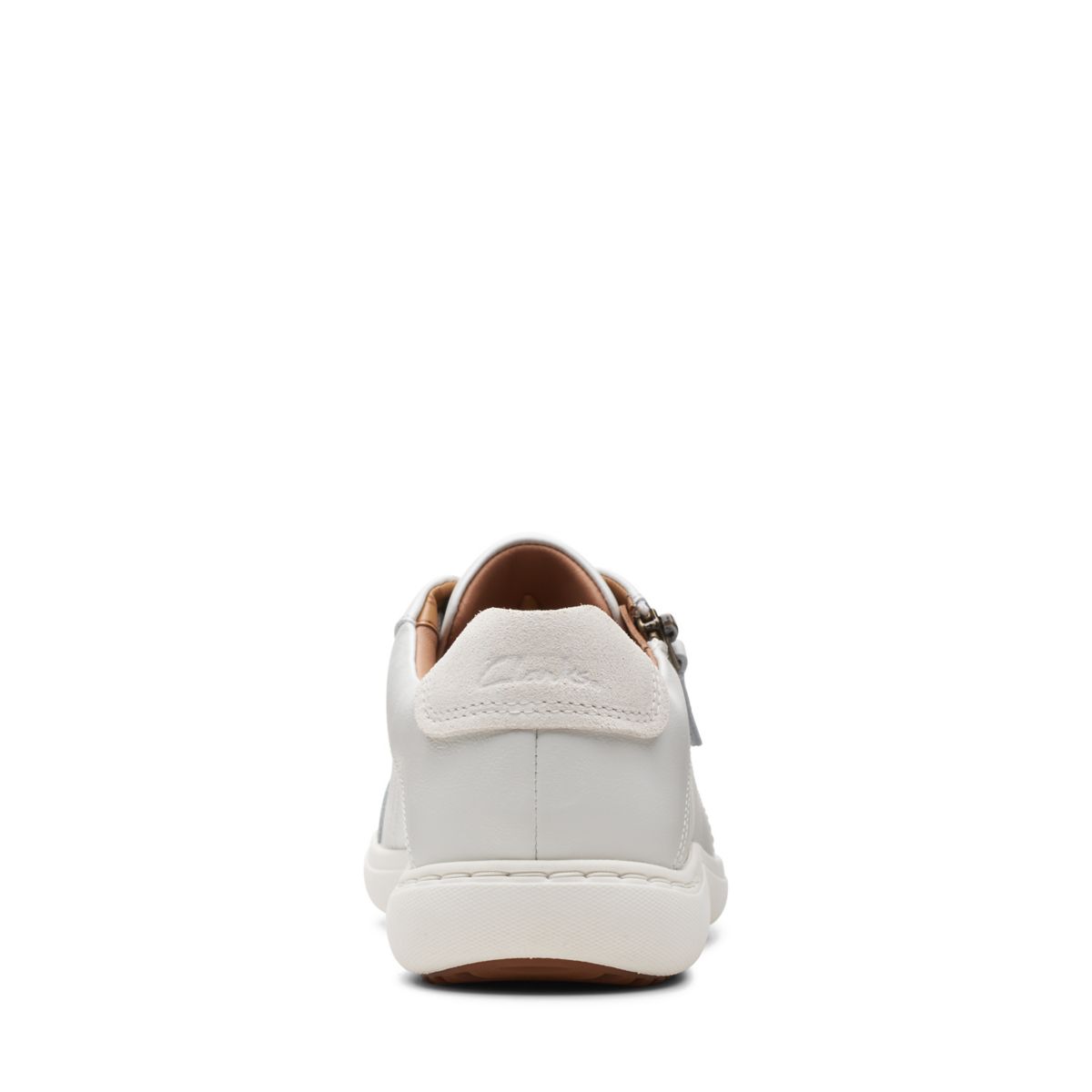 White Clarks Nalle Lace Sneakers | 97965352