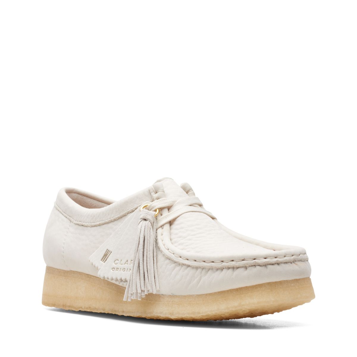 White Clarks Original Wallabee | 34934727