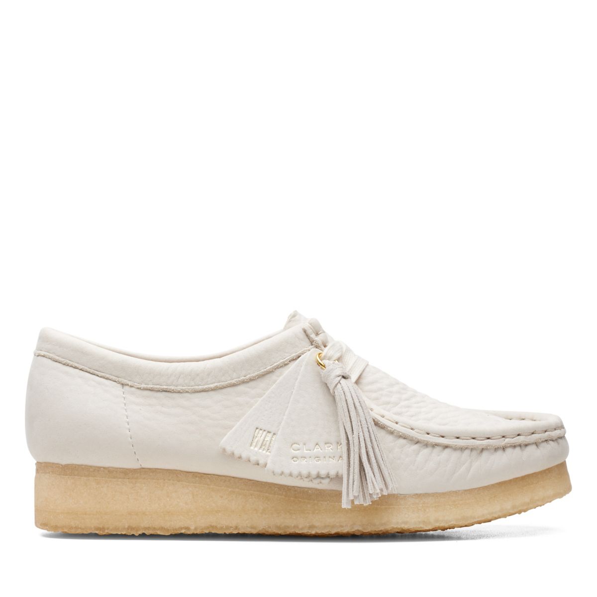 White Clarks Original Wallabee | 34934727