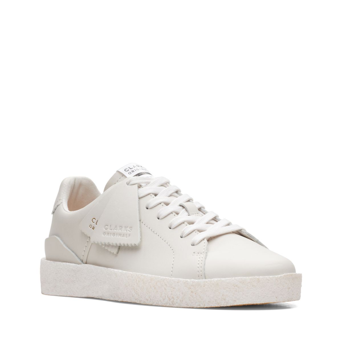 White Clarks Tormatch Sneakers | 44362895