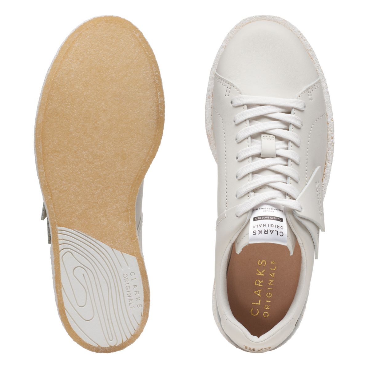 White Clarks Tormatch Sneakers | 44362895